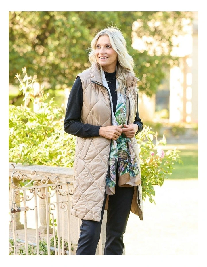 Lido Longline Puffer Vest image 6