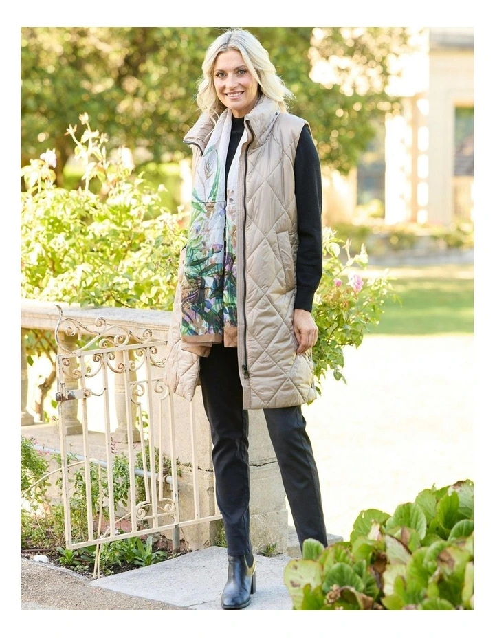 Lido Longline Puffer Vest image 7