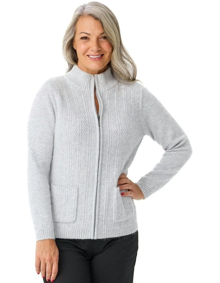 Louis Zip Up Cardigan image 1