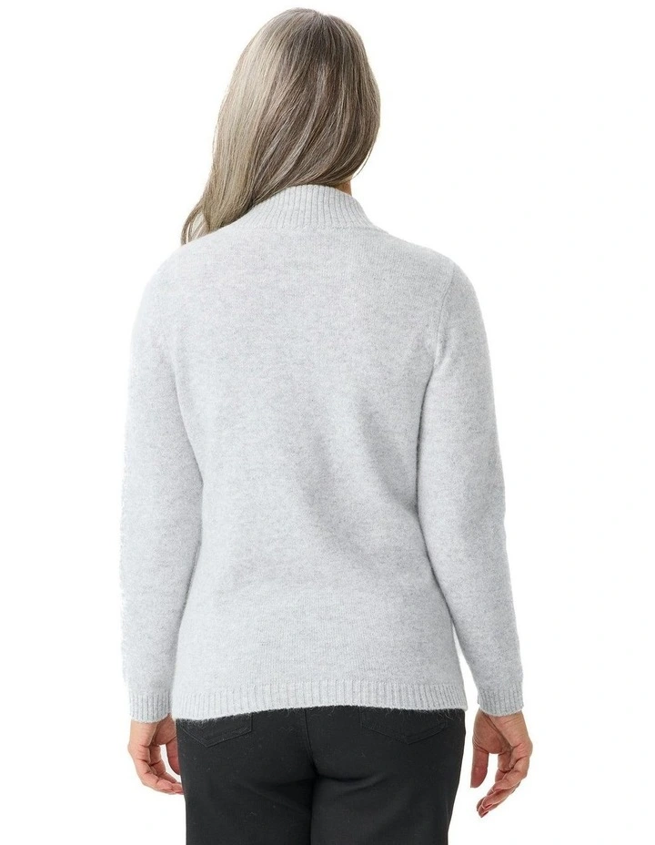 Louis Zip Up Cardigan image 2