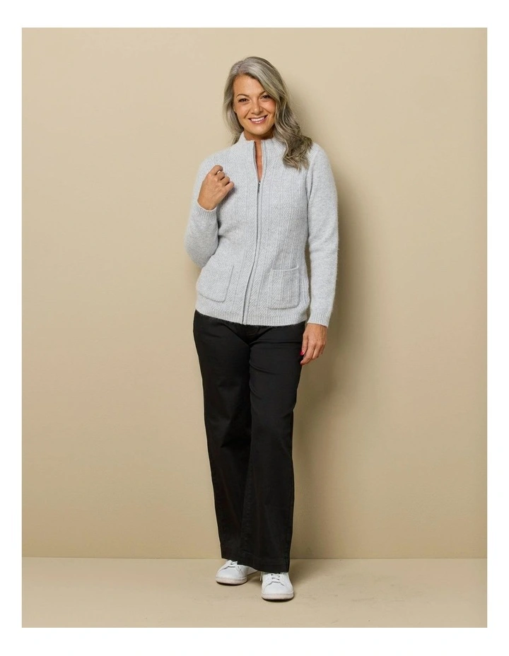 Louis Zip Up Cardigan image 5