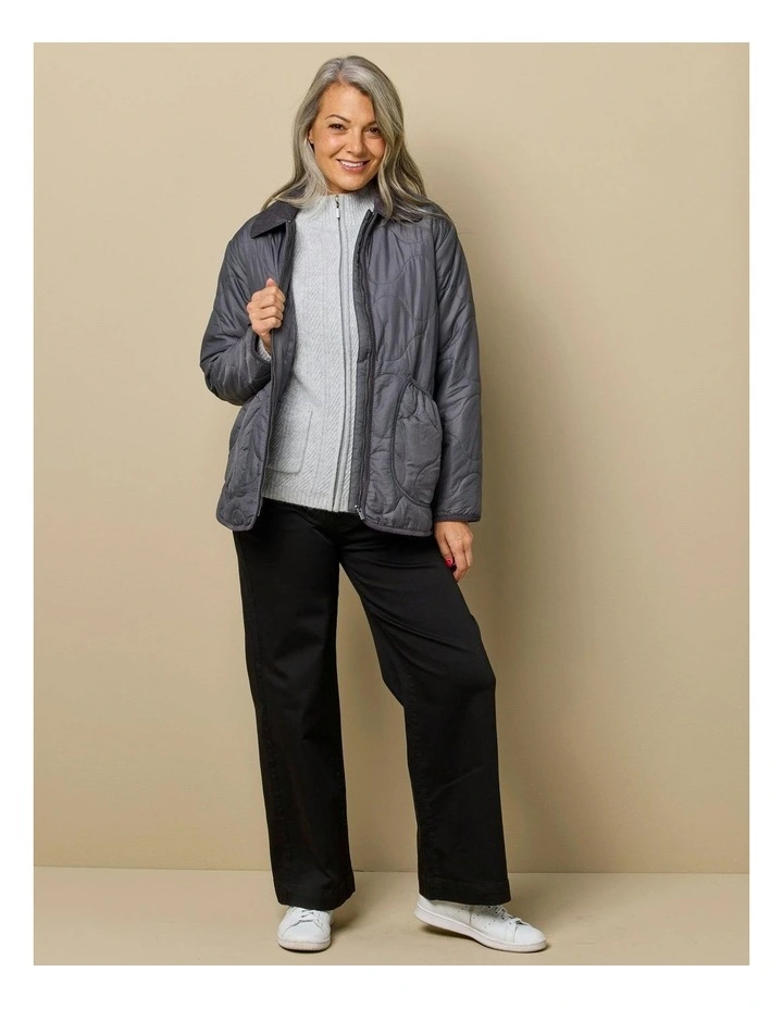 Louis Zip Up Cardigan image 7