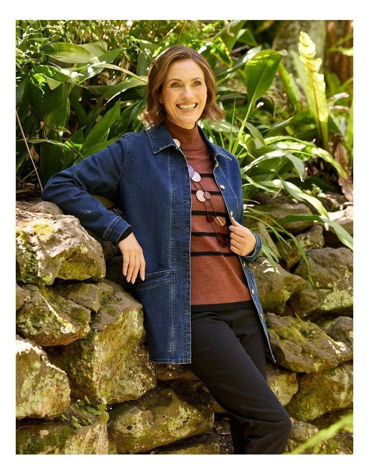 Cedar Stripe Sweater image 7