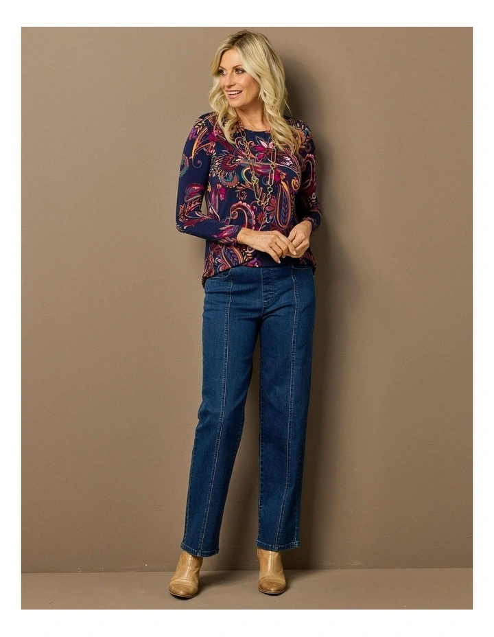 Bazaar Pleat Back Long Sleeve Top image 6