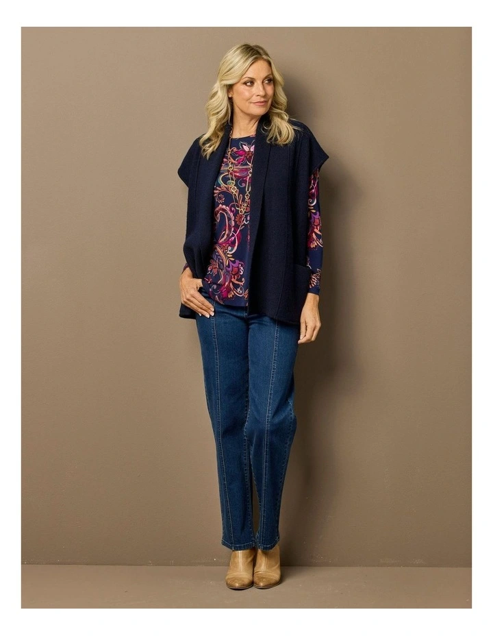 Bazaar Pleat Back Long Sleeve Top image 7