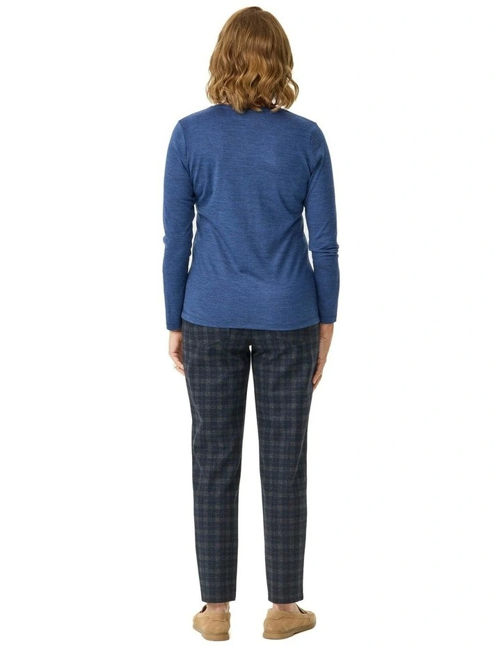 Hedrena V Neck Long Sleeve Top image 2