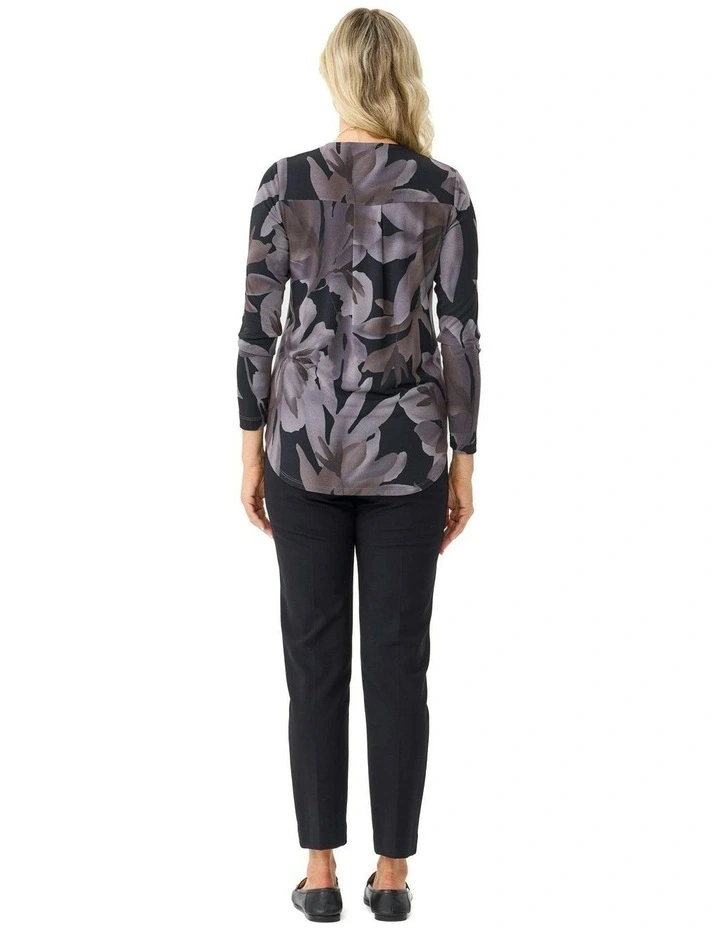 Tonina Pleat Back Long Sleeve Top image 2