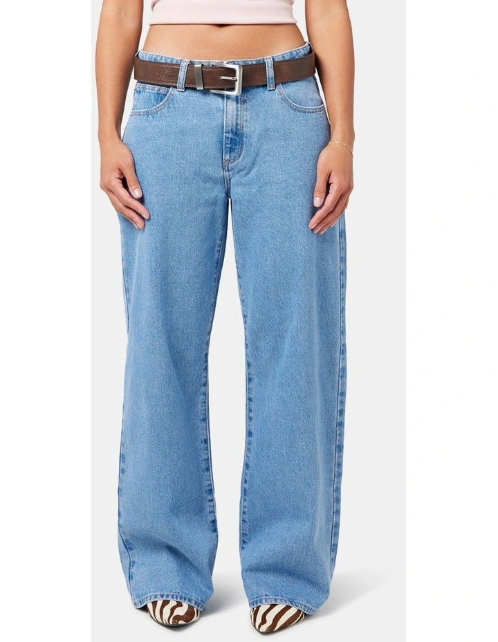 95 Mid Baggy Petite Gigi Jeans in Denim image 1