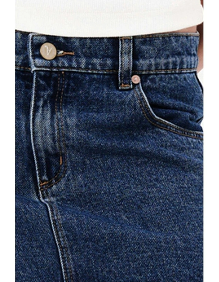 99 Low Skirt in Indigo image 6