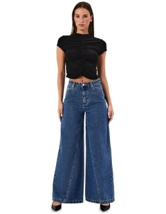 94 High & Super Wide Jeans in Chantell