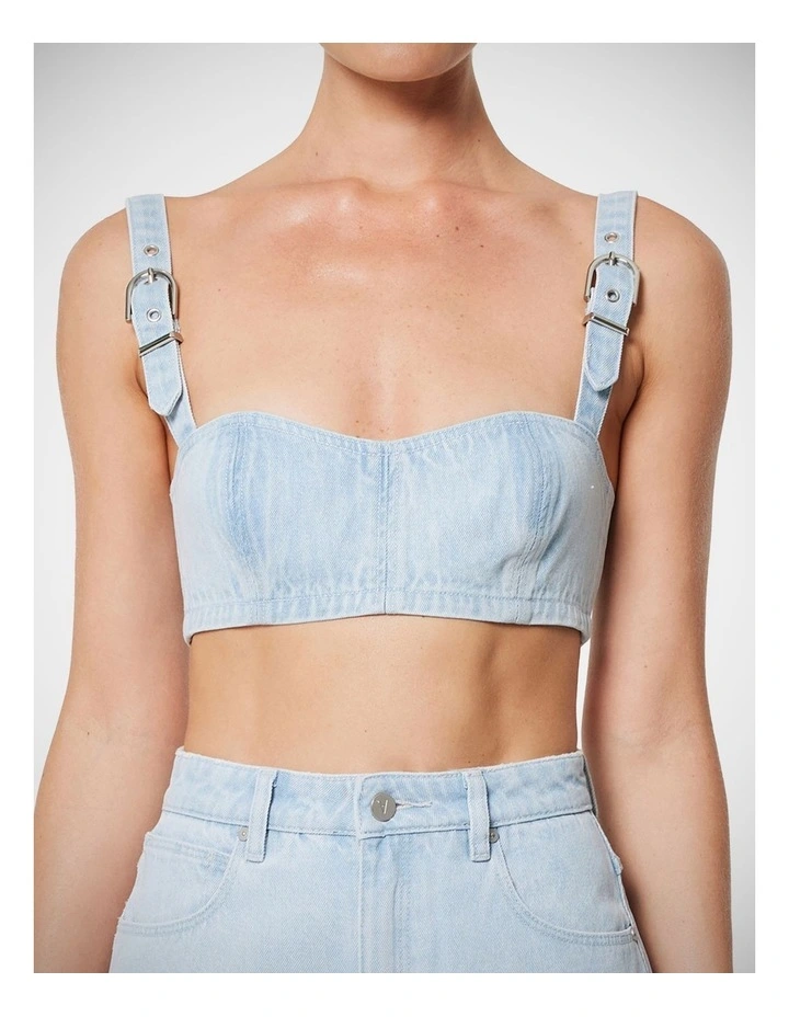 Atomic Denim Top in Kate image 1