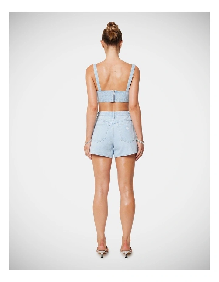 Atomic Denim Top in Kate image 2