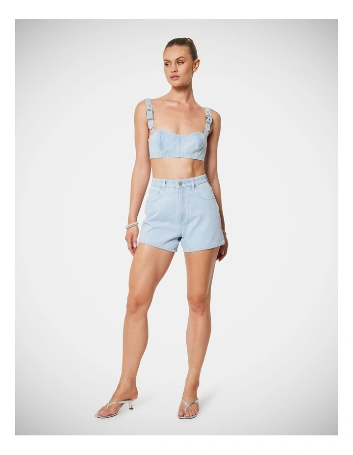 Atomic Denim Top in Kate image 3