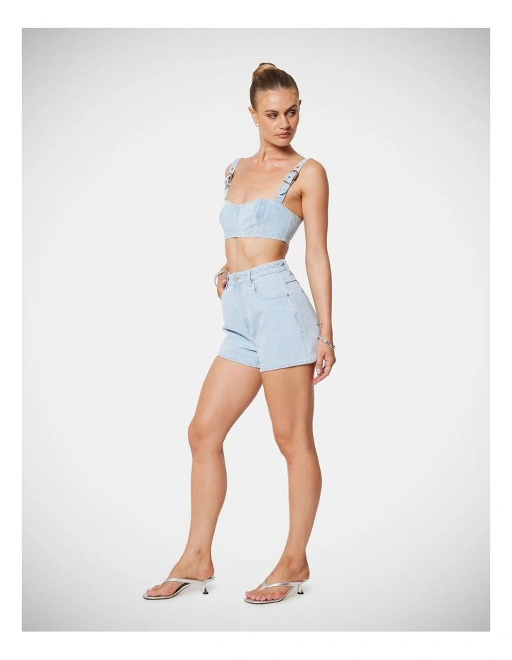 Atomic Denim Top in Kate image 4