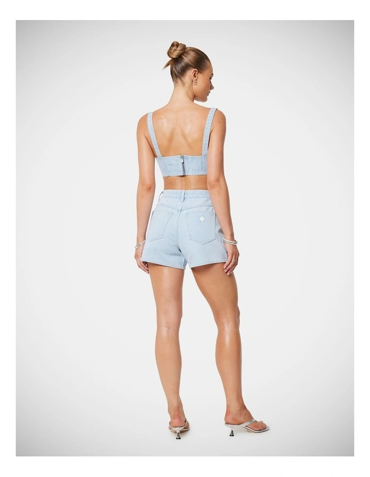Atomic Denim Top in Kate image 5