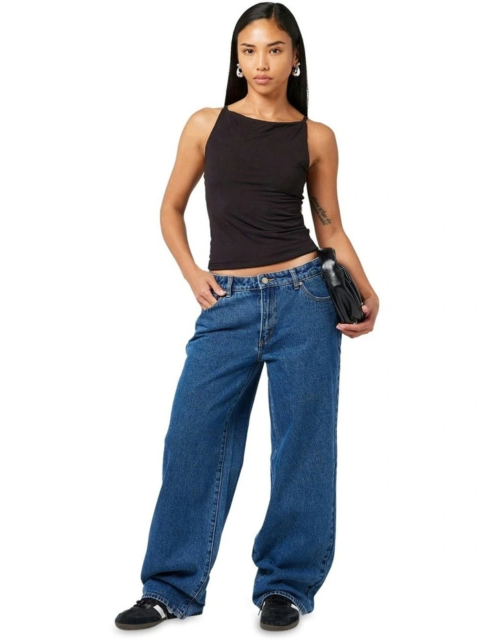 99 Low Baggy Petite Jeans in Blue image 1