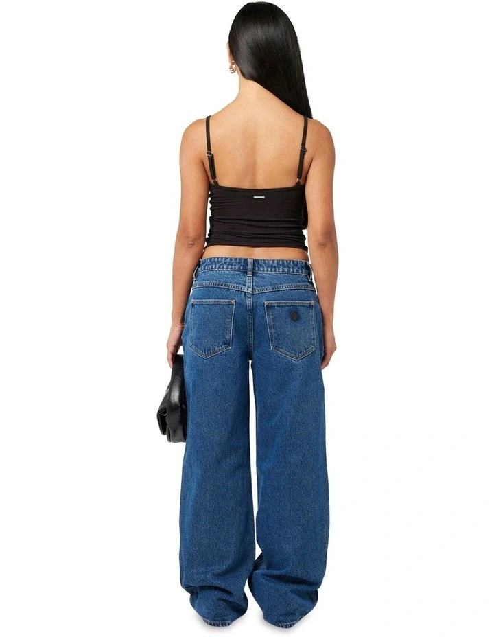 99 Low Baggy Petite Jeans in Blue image 2