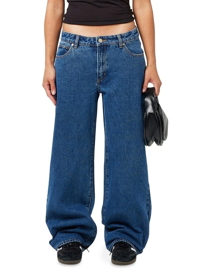 99 Low Baggy Petite Jeans in Blue image 5