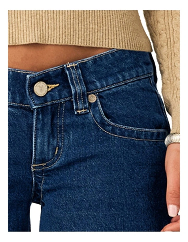 00 Super Low And Wide Tall Tara Jeans in Blue image 5