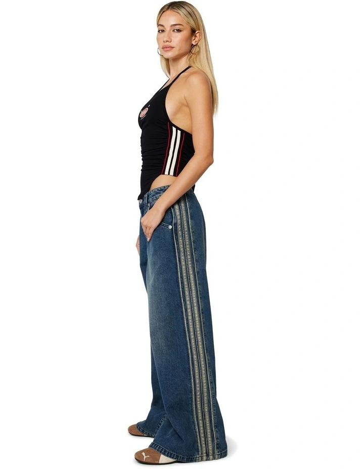 99 Low Mega Baggy Melanie Pant in Blue image 3