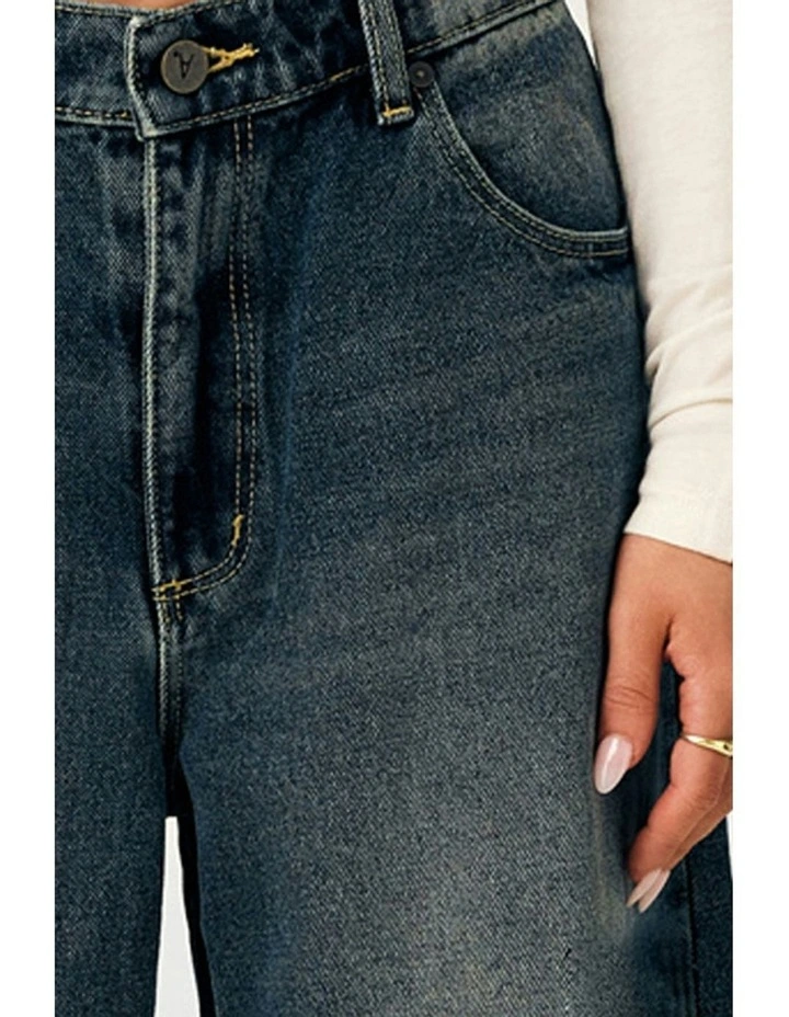 95 Mid Super Baggy Petite Miley Pant in Blue image 6