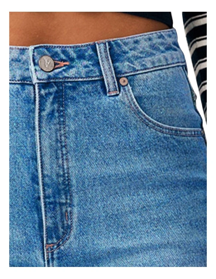 94 High & Wide Tall Eva Organic Jeans in Blue image 5