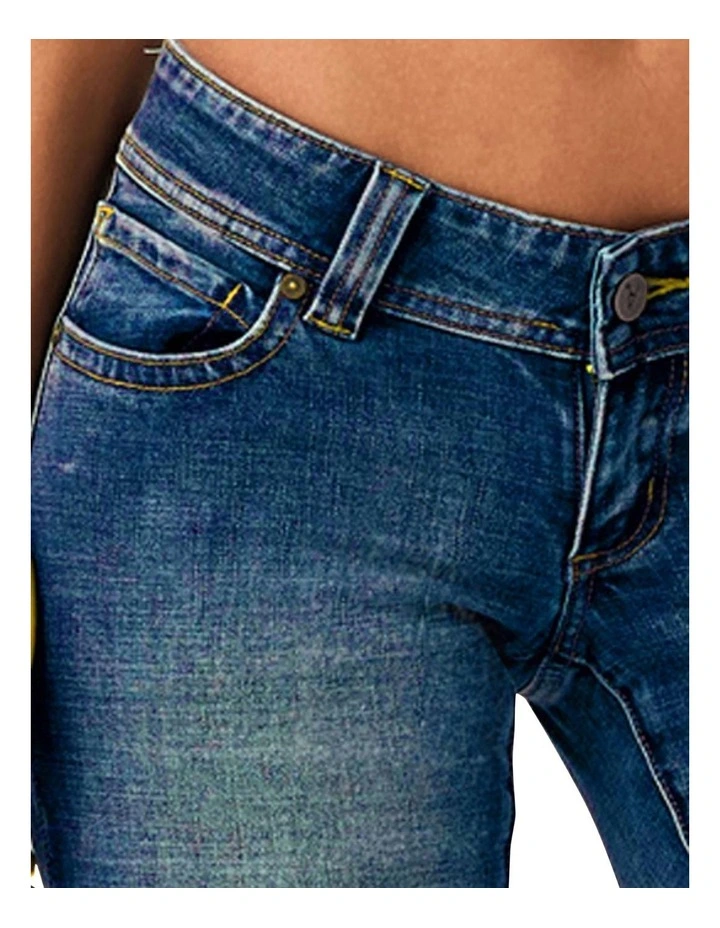 00 Super Low Kick Tall Petra Jeans in Blue image 6