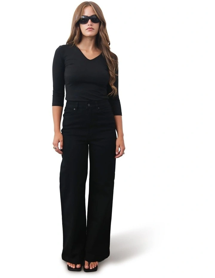 94 High & Wide Petite Nellie in Black image 1