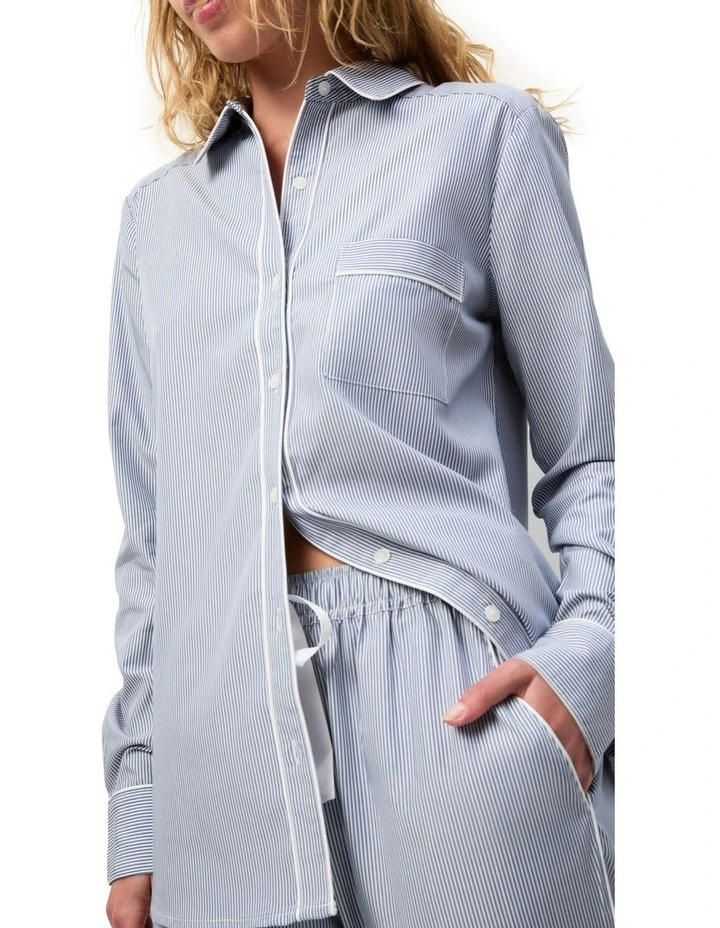 Moon Pyjama Set in Blue image 3