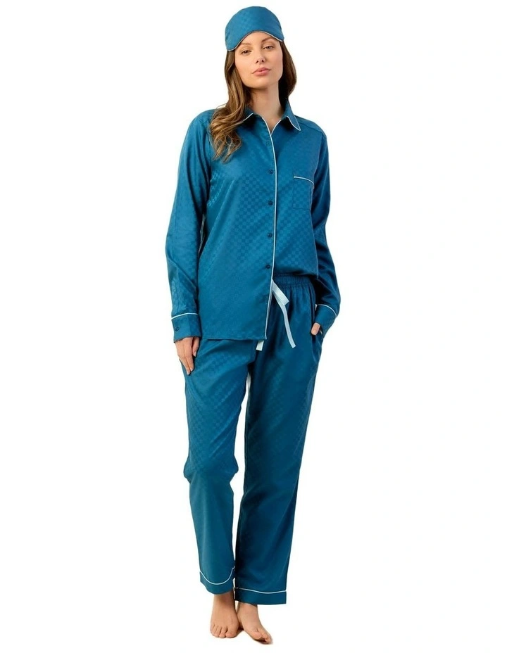 Azure Pyjama Set in Teal image 1