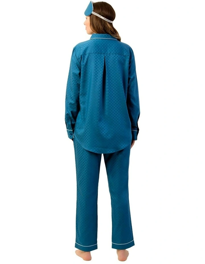 Azure Pyjama Set in Teal image 4