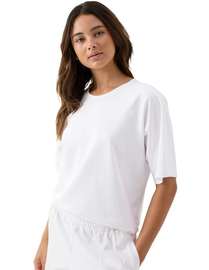 Florence Top in White image 2