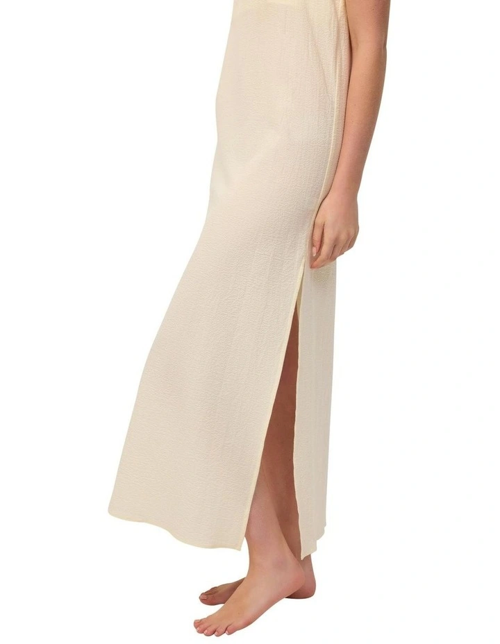 Limoncello Long Slip Dress Camisiole in Lemon image 3