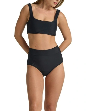 Swimwear Period Hi-Waist Bikini Brief Light Absorbency Black