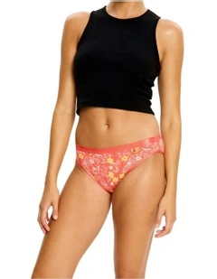 Classic Period Underwear Bikini in Orange