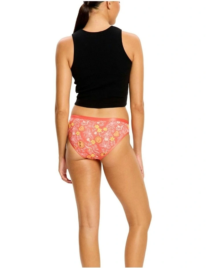 Classic Period Underwear Bikini in Orange image 2