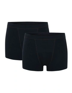 Soft Stretch Seamless Period Underwear Boyshort 2 Pack Super Absorbency