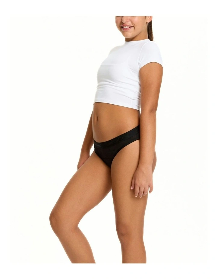 Teen Hipster Period Underwear Bikini 3 Pack in Moderate Absorbency image 4