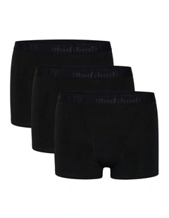 Teen Hipster Period Underwear 3 Pack in Black