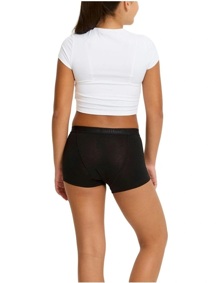 Teen Hipster Period Underwear 3 Pack in Black image 3