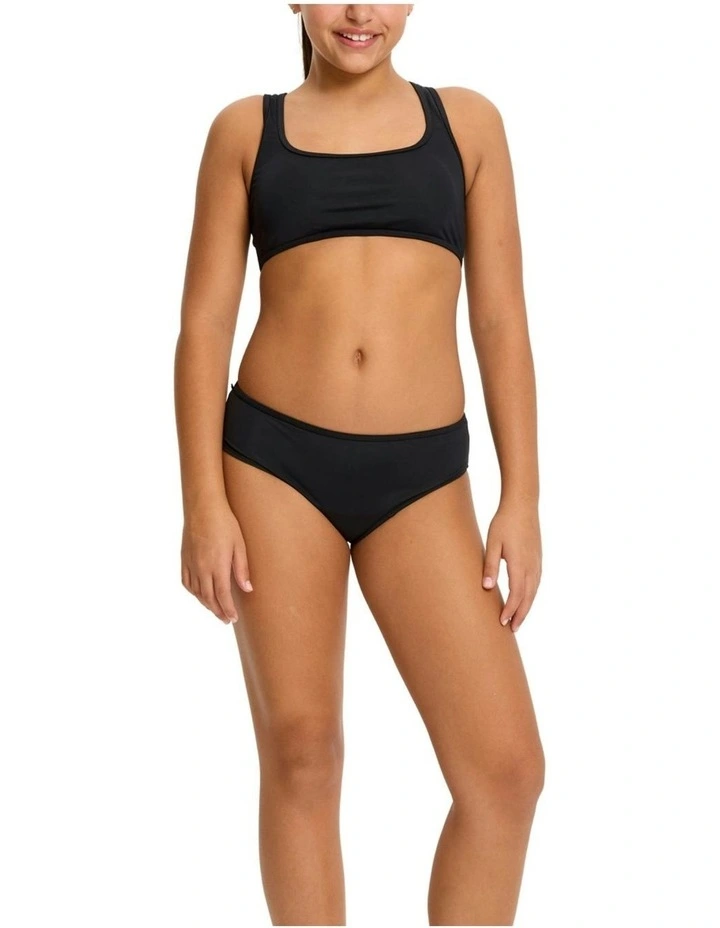Teen Period Swimwear Bikini Brief 2 Pack in Black image 2