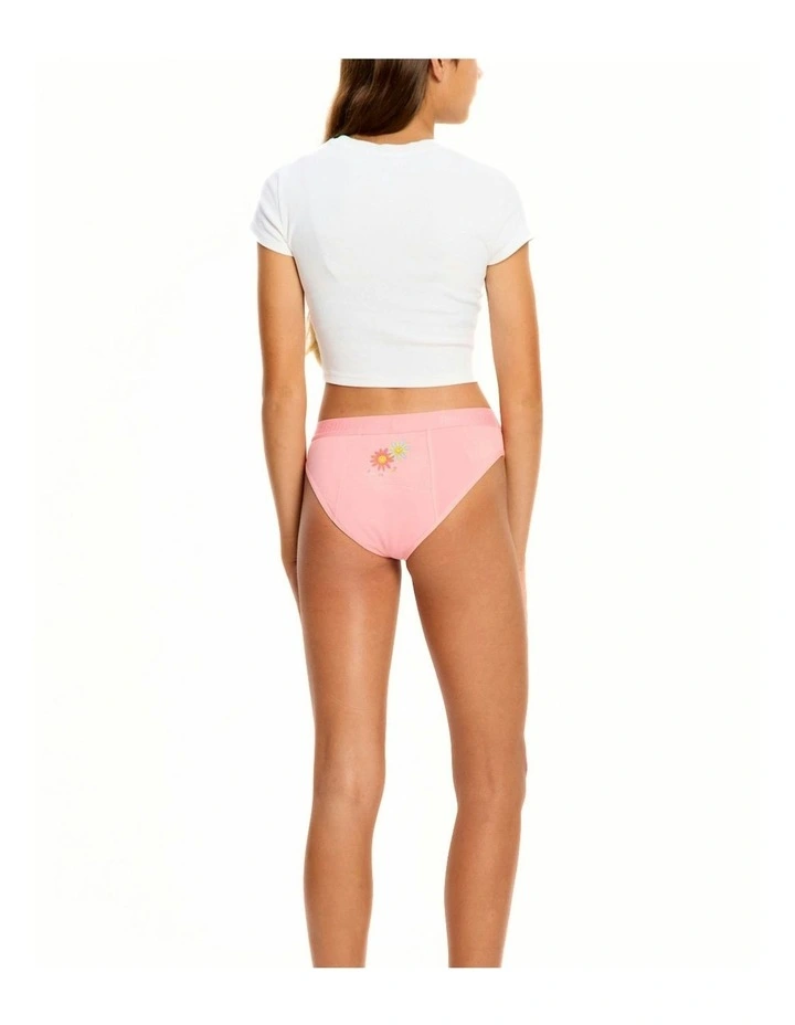 Period Underwear Hipster Bikini SmileyWorld Moderate Absorbency in Pink image 2
