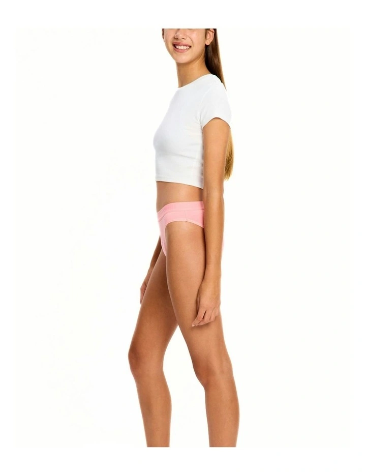 Period Underwear Hipster Bikini SmileyWorld Moderate Absorbency in Pink image 3