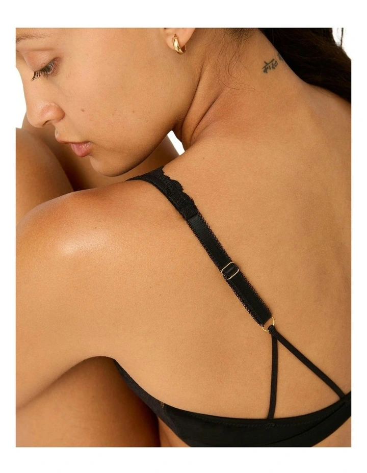 Sylvie Bralette in Black image 4