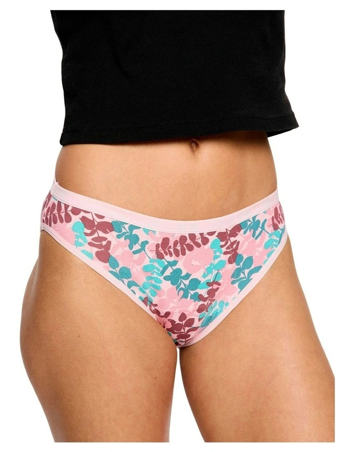 Classic Period Super Absorbency Bikini Brief in Pink image 4