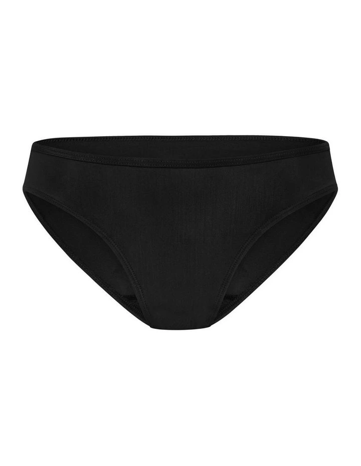 Swimwear Period Bikini Bottom in Black image 5