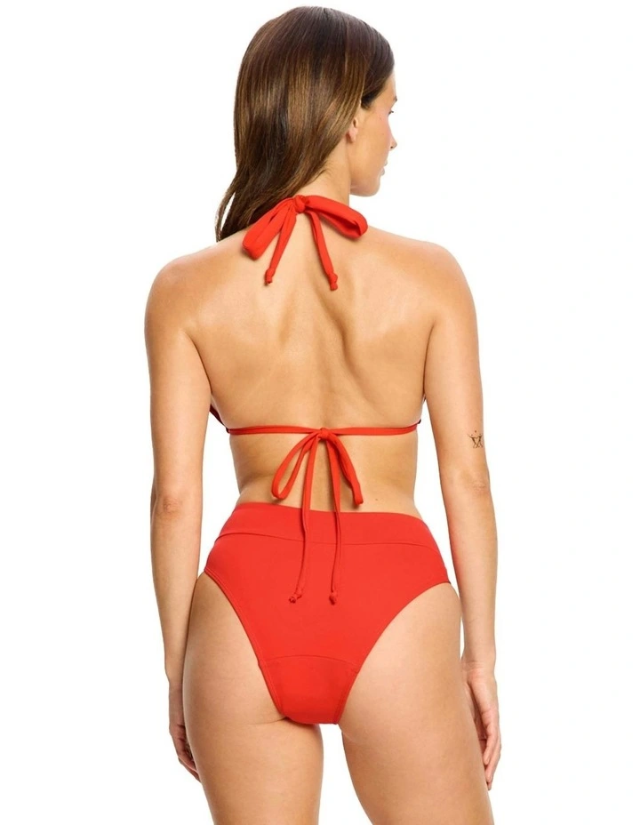 Swimwear Reversible Multiway Top in Poinciana image 2