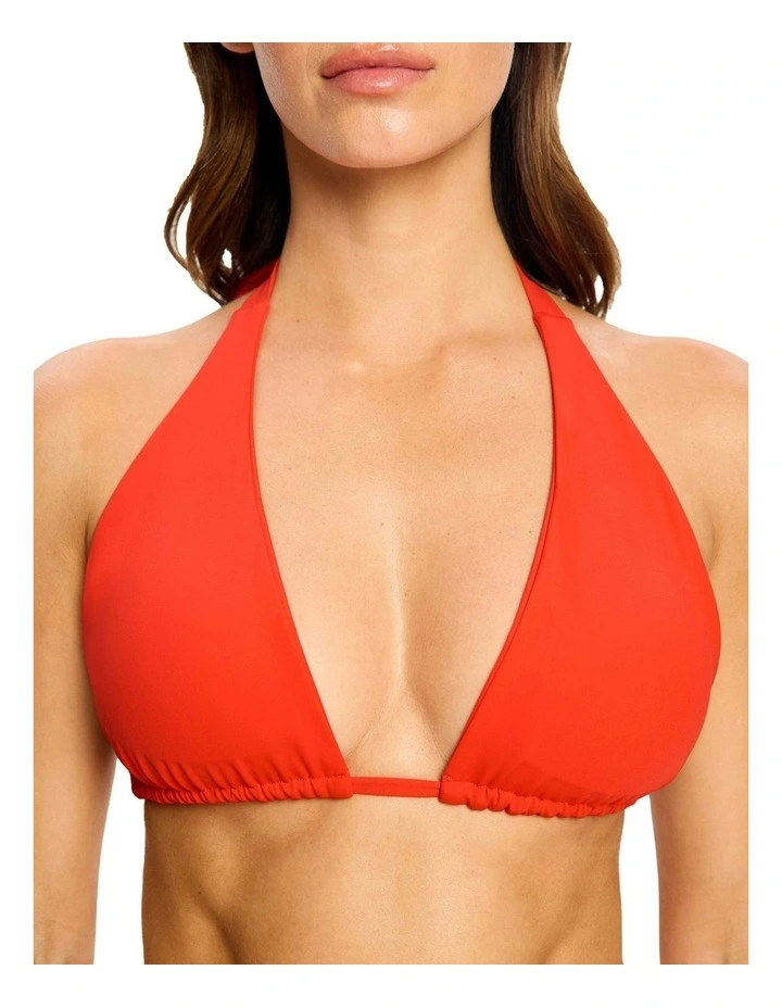 Swimwear Reversible Multiway Top in Poinciana image 4
