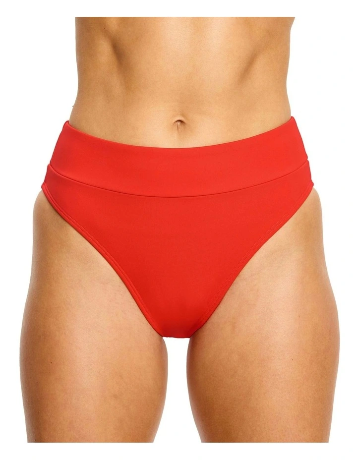 Swimwear Hi-Leg Period Brief Light Absorbency in Poinciana image 5