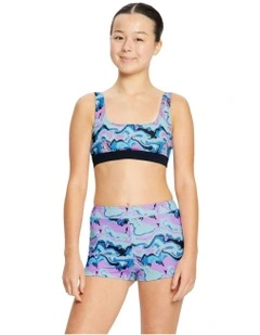 Teen Period Swimwear Hi Waist Short in Blue